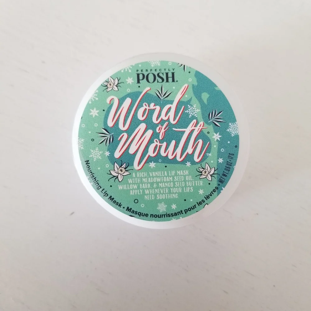 2/$14 Perfectly Posh Word of Mouth Lip Mask